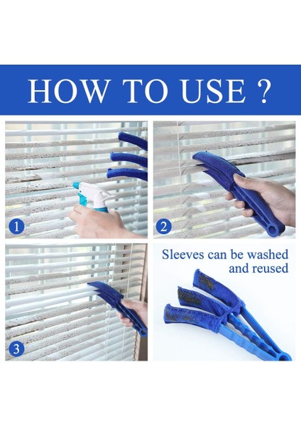 Fırçalar Klima Kör Toz Toplayıcı Kör Toz Toplayıcı Temizlik Bezi Aracı Mikrofiber Kapaklı (Yurt Dışından) modelleri