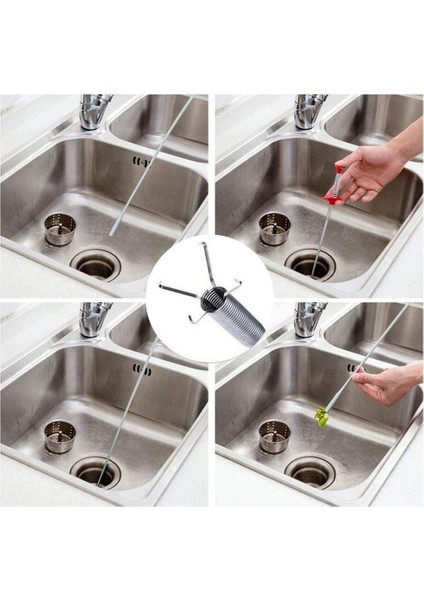 Fırçalar 6'lı Paket Takunya Sökücü Tahliye Burgusu Temizleme Aracı, Lavabo Tahliyesi ve Yılan Dökülme Temizleme Fırçası, Tahliye Saç Tutucu (Yurt Dışından) fırsatları