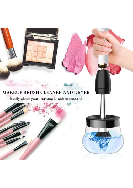 Fırçalar Makyaj Fırçası Temizleyici ve Kurutucu En Iyisi, Elektrikli Makyaj Fırçası Sıkma Makinesi ve Yıkayıcı 30 Saniyede Kurutma (Yurt Dışından) fiyatları