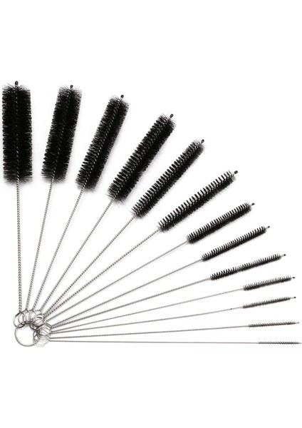 Fırçalar Tüp Temizleme Fırçası 13 Adet Kit, Cam Şişe Için Tüp Temizleme Fırçası Bebek Biberon Su Isıtıcısı Klavye, Hortum Temizleme Fırçaları (Yurt Dışından)