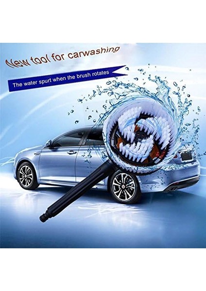 Fırçalar Araba Yıkama Fırçası, Otomatik Dönen Uzun Saplı Yumuşak Saç Araba Temizleme Fırçası Araba Yıkama Aracı (Yurt Dışından) fiyatları