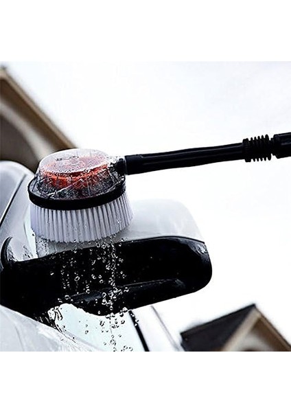 Fırçalar Araba Yıkama Fırçası, Otomatik Dönen Uzun Saplı Yumuşak Saç Araba Temizleme Fırçası Araba Yıkama Aracı (Yurt Dışından) fırsatları