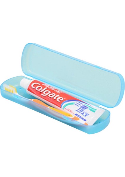 Fırçalar 2 Adet Taşınabilir Işık Diş Fırçası Kutusu Seyahat Ev Için Solunabilir Diş Macunu Plastik Saklama Kutusu Organizatör Turuncu ve Mavi (Yurt Dışından) modelleri