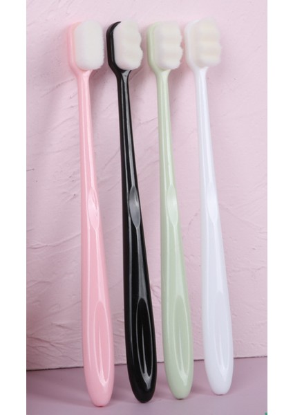 Fırçalar 4 Parça Yumuşak Mikro-Nano Manuel Diş Fırçası Ekstra Yumuşak Kıllı Diş Fırçası, Kırılgan Diş Etleri Için 20.000 Kıllı Yetişkin Çocuk Çocuk (Yurt Dışından)