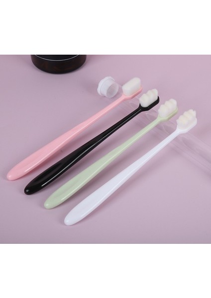 Fırçalar 4 Parça Yumuşak Mikro-Nano Manuel Diş Fırçası Ekstra Yumuşak Kıllı Diş Fırçası, Kırılgan Diş Etleri Için 20.000 Kıllı Yetişkin Çocuk Çocuk (Yurt Dışından) modelleri