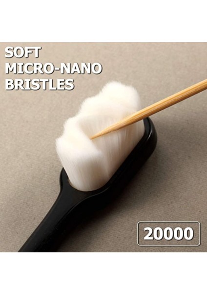 Fırçalar 4 Parça Yumuşak Mikro-Nano Manuel Diş Fırçası Ekstra Yumuşak Kıllı Diş Fırçası, Kırılgan Diş Etleri Için 20.000 Kıllı Yetişkin Çocuk Çocuk (Yurt Dışından) fırsatları