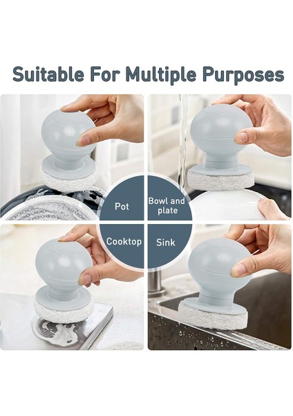 Fırçalar Sabunlu Bulaşık Fırçası,bulaşık Scrubber Fırçası Küçük,stantlı Bulaşık Fırçası,sabunluk ve Tutuculu Bulaşık Fırçası,sabunlu Bulaşık Fırçası (Yurt Dışından) fırsatları