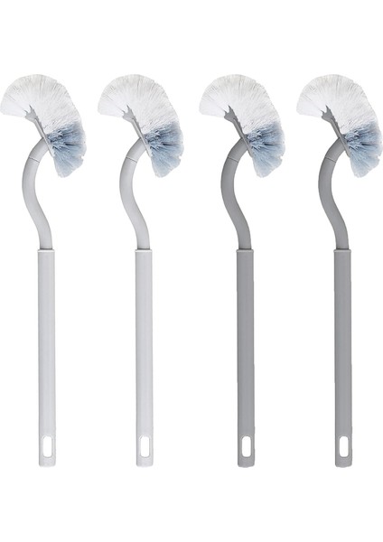 Fırçalar 4 Adet Kavisli Tuvalet Fırçaları Çift Taraflı Temizleme Tuvalet Fırçası Daha Uzun Saplı Tuvalet Fırçaları Dekontaminasyon Temizleme Alt Tuvalet Fırçası (Yurt Dışından) fiyatları