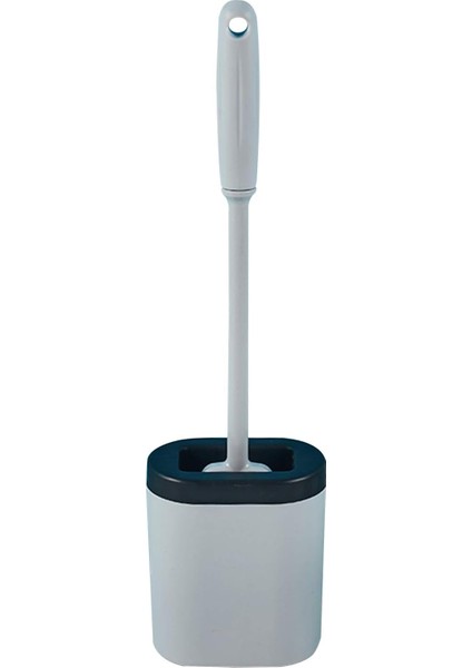 Fırçalar Damlama Önleyici Düz Silikon Tuvalet Fırçası, Kamp Arabası Tuvalet Fırçası, Kolay Temizlenebilir Ergonomik Esnek Antiyel Düz Silikon Tuvalet Fırçası (Yurt Dışından)