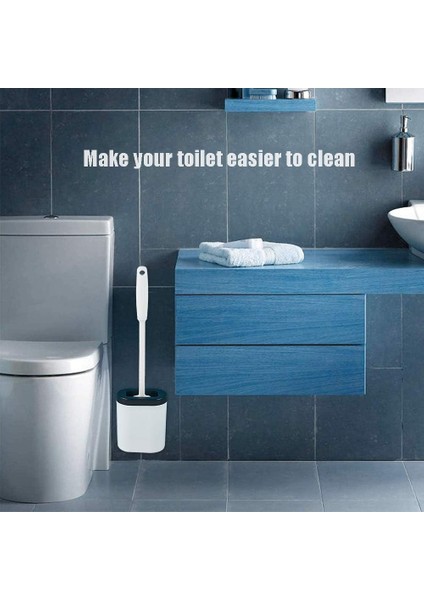 Fırçalar Damlama Önleyici Düz Silikon Tuvalet Fırçası, Kamp Arabası Tuvalet Fırçası, Kolay Temizlenebilir Ergonomik Esnek Antiyel Düz Silikon Tuvalet Fırçası (Yurt Dışından) indirimleri