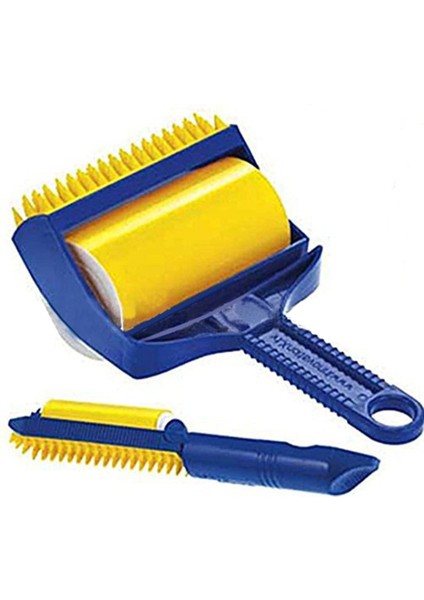 Fırçalar Omnipotent Çok Yönlü Yapışkan Temizleyici, Seçici Evcil Hayvan Saç Kırıntıları Tüysüz Yeniden Kullanılabilir Yıkanabilir Rulo Fırça (Orta, Sarı) (Yurt Dışından) fırsatları