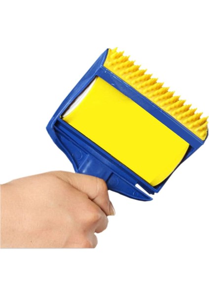 Fırçalar Omnipotent Çok Yönlü Yapışkan Temizleyici, Seçici Evcil Hayvan Saç Kırıntıları Tüysüz Yeniden Kullanılabilir Yıkanabilir Rulo Fırça (Orta, Sarı) (Yurt Dışından) indirimleri