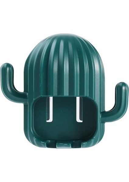 Fırçalar Banyo ve Tuvalet Için Duvara Monte Diş Fırçası ve Diş Macunuluk (Koyu Yeşil) (Yurt Dışından)