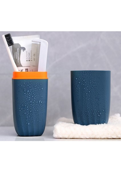 Fırçalar Seyahat Diş Fırçası Kabı, Taşınabilir Yıkama Bardağı Tutucusu, Diş Fırçası Tutucusu Organizatörü ve Açık Hava Kamp Okulları Için Diş Macunu (Yurt Dışından)