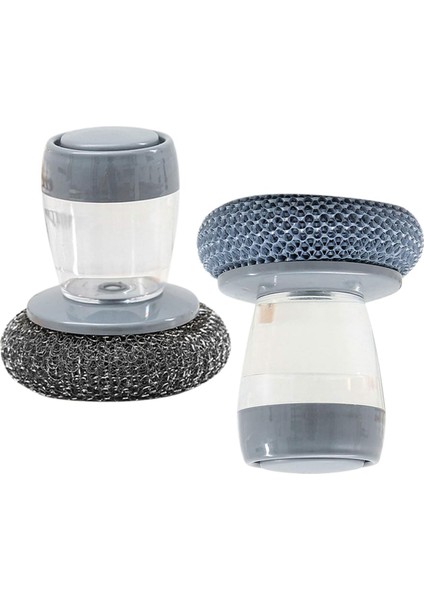 Fırçalar Sabunluk Fırçası, Mutfak Lavabo Fırçası, Sabunluklu Bulaşık Yıkama Fırçası, Lavabo Bulaşık Tavaları Için Mutfak Fırça Scrubber, 2 Parça (Yurt Dışından)
