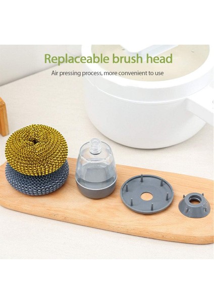 Fırçalar Sabunluk Fırçası, Mutfak Lavabo Fırçası, Sabunluklu Bulaşık Yıkama Fırçası, Lavabo Bulaşık Tavaları Için Mutfak Fırça Scrubber, 2 Parça (Yurt Dışından) indirimleri