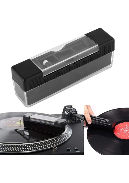 Fırçalar Velvet Vinil Plak Temizleme Fırçası Anti-Statik Kadife Fırça Vinil Plak Temizleyici (Yurt Dışından)