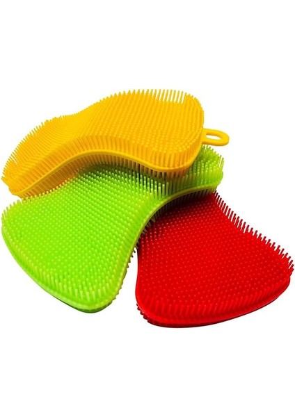 Fırçalar Çok Amaçlı Silikon Mutfak Süngeri | Gıda Sınıfı Antiyel Bulaşık Temizleyici | Isıya Dayanıklı Tencere Tutacağı (Yurt Dışından) fiyatları