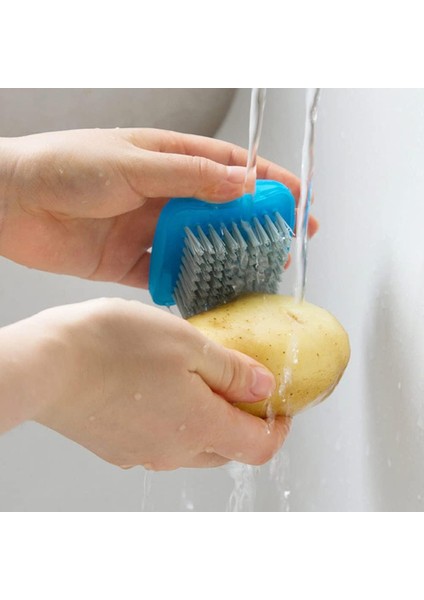 Fırçalar 3 Parça Meyve Sebze Fırçası, 3 Adet Sebze Fırçaları Meyve Scrubber Esnek Kıllar Scrubber Temizleme Aracı Havuç Meyveler Için Mutfak Fırçası Ev Mutfak (Yurt Dışından) fiyatları
