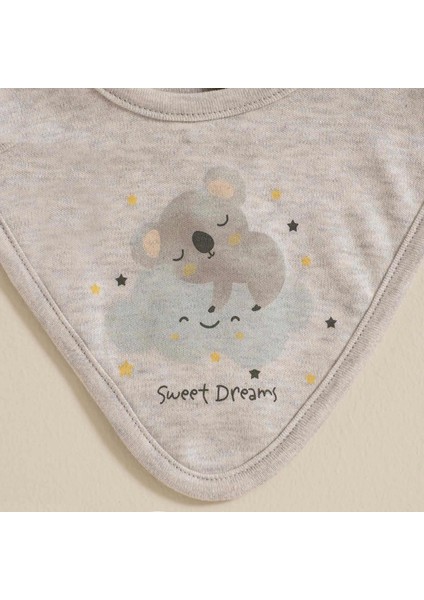 Koala Yenidoğan Önlük Gri Melanj fiyatları