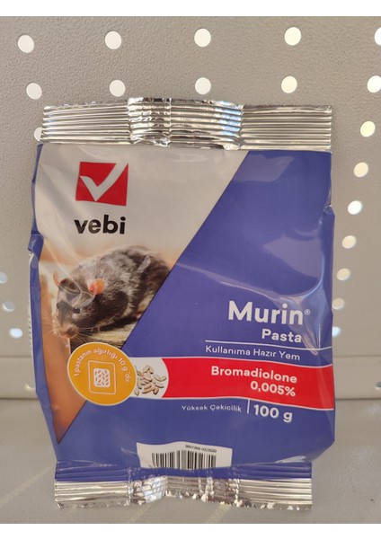 Vebi Murin Pasta Fare Kovucu 100 gr