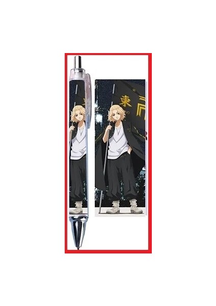 H 0.5mm Kalem Tokyo Revengers Sano Manjirou Tachibana Hinata Kawata Souta Tükenmez Kalemler Mavi Dolum Tükenmez Kalem Ofis Okul Yazma Kırtasiye (Yurt Dışından)