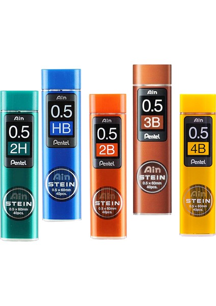 0.5mm 4b 7 Kutu Japonya Pentel Mekanik Kurşun Kalem Dolum Steın Kırılmaz Kurşun Dolum Otomatik Hareketli Kalem 0.5 mm C275 Kırtasiye Kawai (Yurt Dışından)