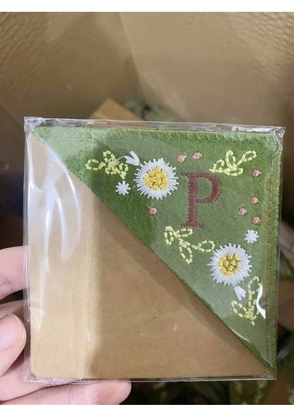 Yaz P Kişiselleştirilmiş El Işlemeli Köşe Imi Dört Mevsim Eğlenceli Yer Imi Süslemeleri El Yapımı Harfler Yer Imi El Yapımı (Yurt Dışından)