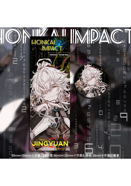 1 Takım 5 Adet Honkai Yıldız Raylı Lazer Bilet Imi Dan Heng Kafka Jing Yuan Yanqing Kitaplar Için Yer Imleri Okul Malzemeleri Cosplay Anime Hediye (Yurt Dışından) indirimleri