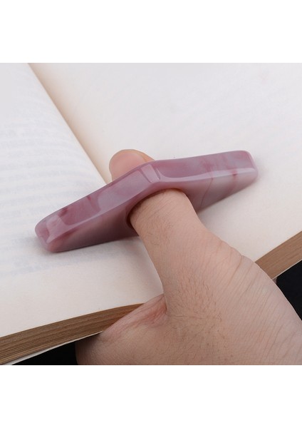 Yuvarlak Köşe Başparmak Yer Ayracı Marque Sayfa Kitap Aksesuarları Okul Malzemeleri Kitap Desteği Reçine Okuma Yardımcıları Serpme Yer Imleri Kitap Sayfası Tutucu (Yurt Dışından) fiyatları