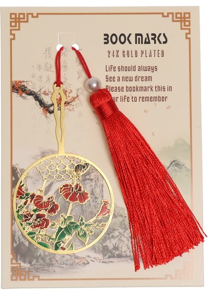 Şakayık Karşılaştırın 1 Pc Çin Tarzı Yer Ayracı Kitap Klipsi Pirinç Renk Püskül Sayfalandırma Mark Metal Kitap Ayraçları Kırtasiye Pirinç Püskül Yer Imleri (Yurt Dışından) modelleri
