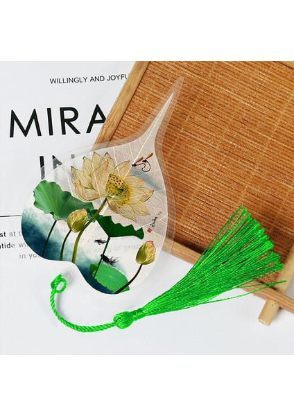 Stil 7 Çin Tarzı Yaprak Damar Yer Imleri Renkli Kalp Şeklinde Çiçek ve Kuş Yer Imleri Ofis ve Okul Öğrenci Hediyeleri Kırtasiye (Yurt Dışından) modelleri