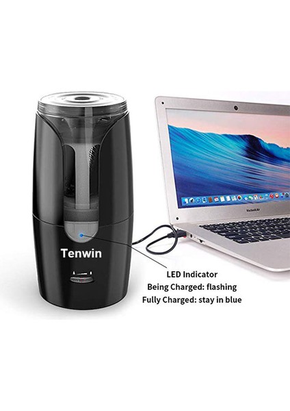 Seçenek A 3 Çocuk Güzel Sanatlar Sanatçılar Kalemtıraş Okul USB Otomatik Otomatik Elektrikli Kalemtıraş Kırtasiye Malzemeleri Renkli Kalemler (Yurt Dışından) fiyatları