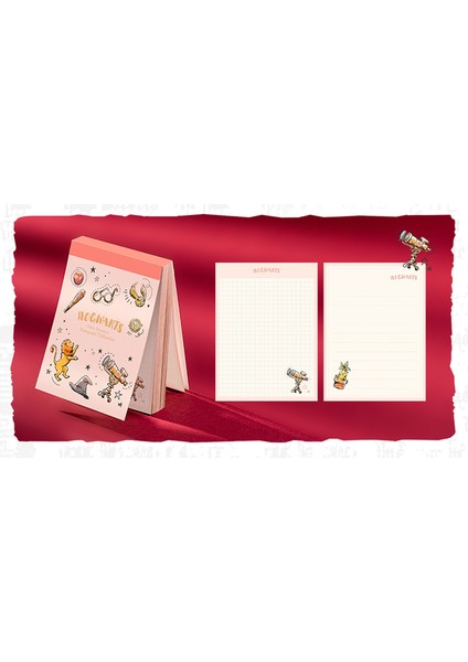 Pembe Deli 21755 Harry Potter Not Defteri Pad Notları Yapışkan Not Kawaii Bloknot Ofis Okul Kırtasiye (Yurt Dışından)