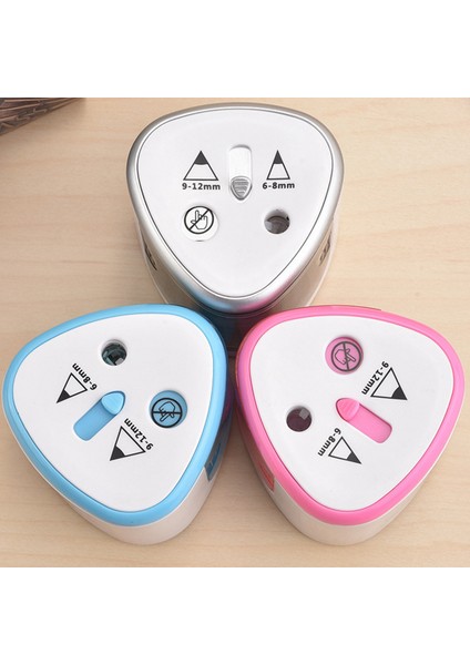 Pembe Şerit Iki Otomatik Kalemtıraş Iki Delikli Elektrikli Dokunmatik Anahtarı Kalemtıraş Kırtasiye Ev Ofis Okul Malzemeleri (Yurt Dışından) fırsatları