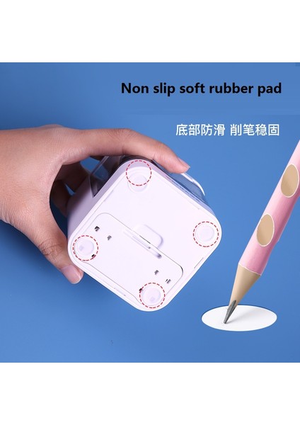 Pembe Beıfa Çift Delikli Otomatik Elektrikli Kalemtıraş Basit Mekanik Okul Ilköğretim Öğrencileri Çocuk Kırtasiye Malzemeleri (Yurt Dışından) fırsatları