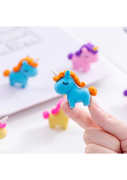 Rastgele 1 Adet 1 Adet Sevimli Kawaii Unicorn Silgi Çocuk Çocuklar Için Silgi Hediye Yenilik Yaratıcı Kalem Kauçuk Öğrenci Okul Ofis Malzemeleri (Yurt Dışından) fırsatları