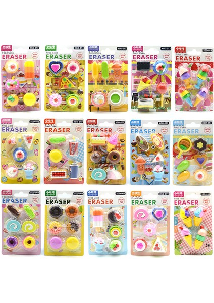 XGD021 1 Adet Rastgele 1 Kart Rastgele Silgi Çocuklar Için, Karikatür Yaratıcı Sevimli Ayrılabilir Montaj Temiz Öğrenci Ödülleri Hediyeler Kırtasiye (Yurt Dışından) fırsatları