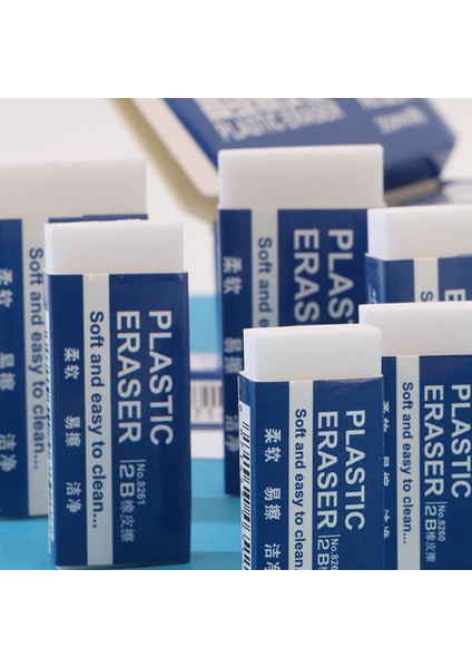 Trompet 10 Adet 2b Beyaz Pvc Silgi Öğrenci Sınavı Ofis Kroki Yumuşak Silgi (Yurt Dışından) indirimleri