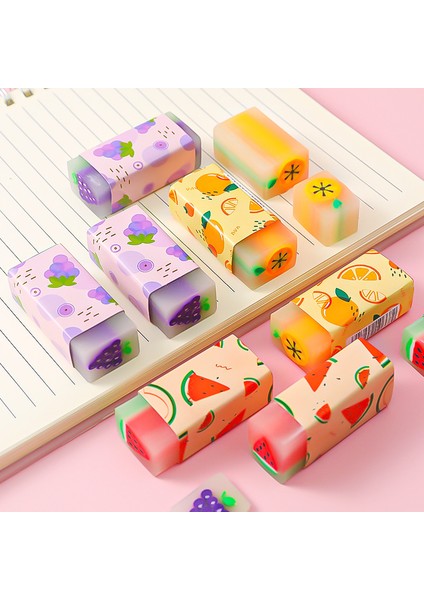 1 Adet Random1 Kawaii Meyve Karpuz Ortak Limon Silgi Kauçuk Silgi Ilköğretim Öğrenci Ödülleri Çocuklar Için Promosyon Hediye Kırtasiye Silgi (Yurt Dışından)
