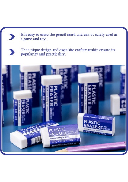 Beyaz 5x2 cm 30 Adet Silgi Silgi Çocuklar Toplu Kırtasiye Sınav Öğrencileri Malzemeleri Taşınabilir 2b Plastik Kullanımı Resim Sergisi Yazma (Yurt Dışından) modelleri