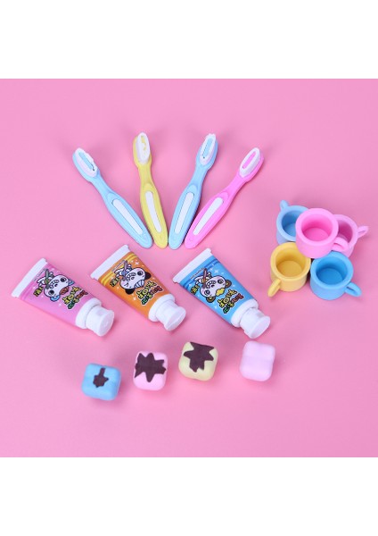 Rastgele 4 Adet/takım Gomas De Borrar Güzel Koubei Diş Macunu Ifadesi Diş Düzeltme Malzemeleri Silgi Çıkarılabilir Kauçuk Parlatma (Yurt Dışından) modelleri