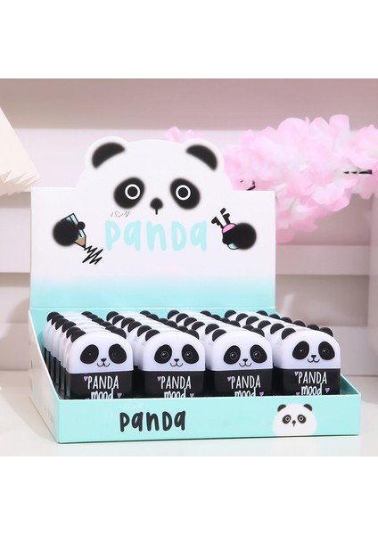 1 Adet Kawaii Panda Silgi Kalemtıraş ile Sevimli Kauçuk Kalem Silgi Okul Kore Kırtasiye Düzeltme Araçları Ofis Malzemeleri (Yurt Dışından)