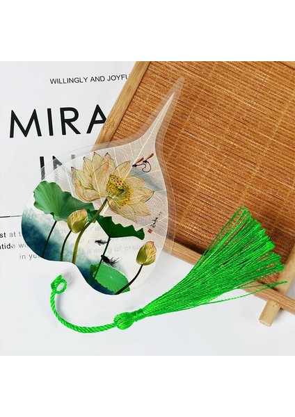 Stil 4 Çin Tarzı Yaprak Damar Yer Imleri Renkli Kalp Şeklinde Çiçek ve Kuş Yer Imleri Ofis ve Okul Öğrenci Hediyeleri Kırtasiye (Yurt Dışından) modelleri