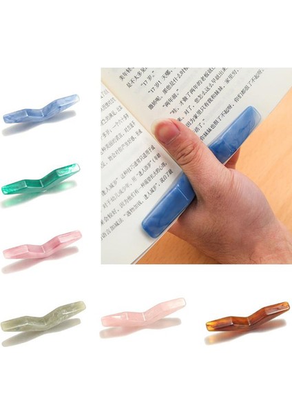 Rastgele 1 Adet 1 Adet Başparmak Kitap Desteği Kitap Sayfası Tutucu Uygun Yer Imi Okul Ofis Malzemeleri Kitap Başparmak Tutucu Kütüphane Kitap Severler Için (Yurt Dışından)