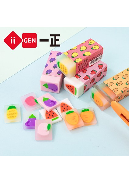 YZ1956 Karikatür Hayvan Meyve Sandviç Silgi Güzel Öğrenci Kırtasiye Ofis Malzemeleri Öğrenci Muayene Doğru Silme Hediyeleri (Yurt Dışından) modelleri