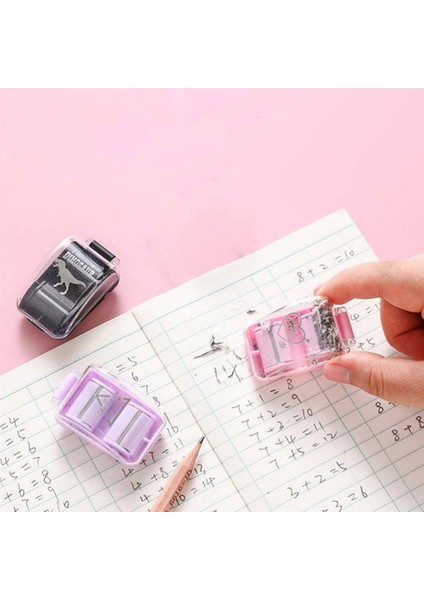 Pembe Mini Ev Silgi Küçük Taşınabilir Rulo Masaüstü Temizleyici Toz Silgi Toz Toplayıcı Masası Kalem Toz Temizleyici (Yurt Dışından) fiyatları