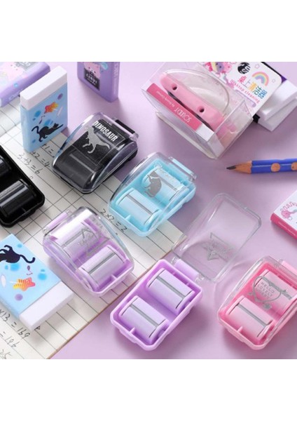 Pembe Mini Ev Silgi Küçük Taşınabilir Rulo Masaüstü Temizleyici Toz Silgi Toz Toplayıcı Masası Kalem Toz Temizleyici (Yurt Dışından) modelleri