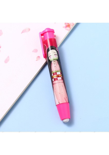 Stil 3 Anime Kauçuk Iblis Avcısı Kurşun Kalem Silgisi Karikatür Öğrenci Kırtasiye Ofis Okul Malzemeleri Basın Tipi Silgi Kochou Shinobu Sevimli (Yurt Dışından)