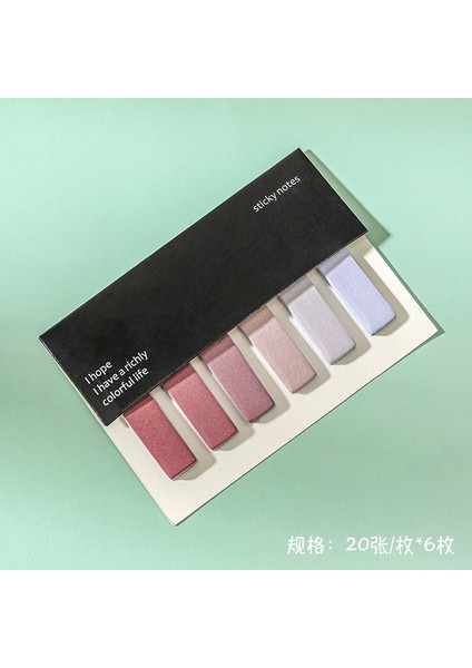 120 Sayfa 60/100/120 Sayfa Yeni Bayraklar Sekmeler Yapışkan Notlar Dizin Etiket Bloknot Morandi Renk Anahtar Noktalar Etiket Yer Işareti Malzemeleri Kırtasiye (Yurt Dışından)